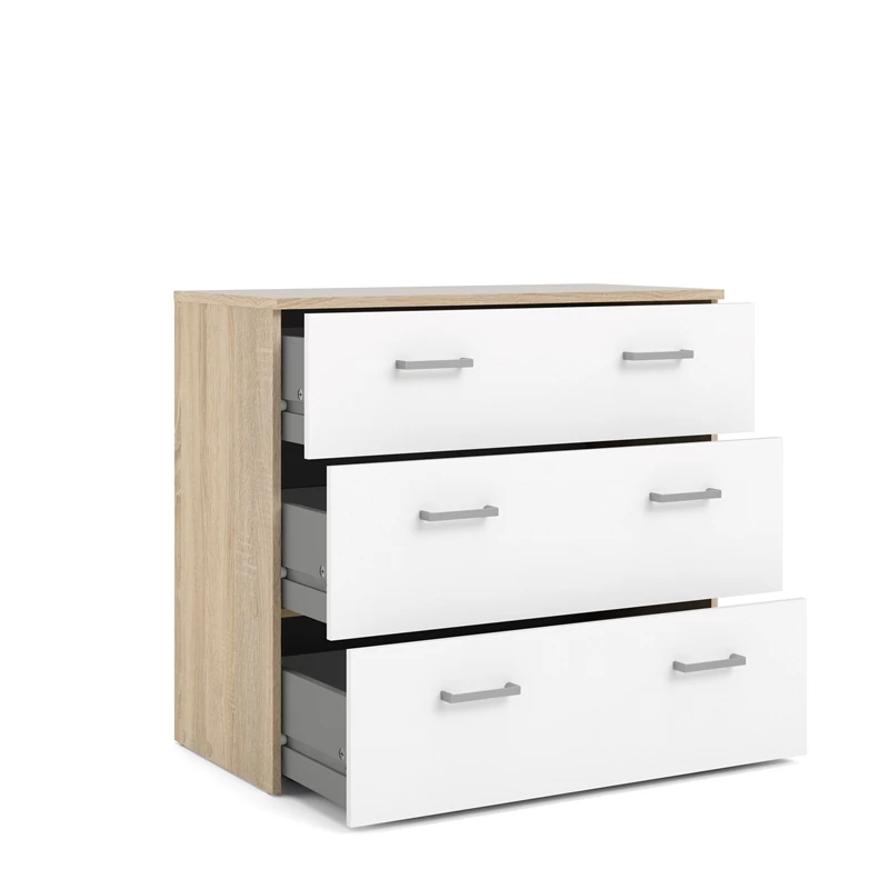 Buy ✔️ Home Square 2PC Set With 1 Double 👗 Dresser And 1 Chest In Oak And White ✔️ - Image 16