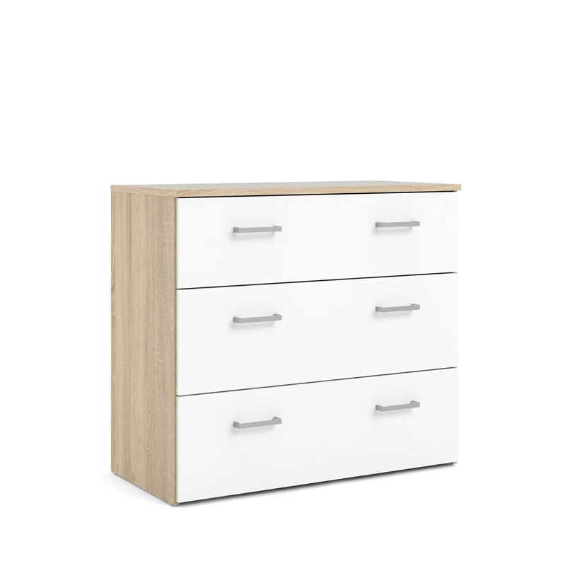 Buy ✔️ Home Square 2PC Set With 1 Double 👗 Dresser And 1 Chest In Oak And White ✔️ - Image 17