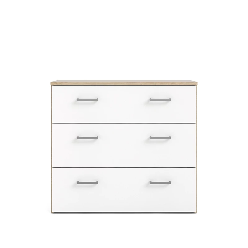 Buy ✔️ Home Square 2PC Set With 1 Double 👗 Dresser And 1 Chest In Oak And White ✔️ - Image 18