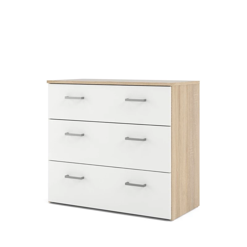 Buy ✔️ Home Square 2PC Set With 1 Double 👗 Dresser And 1 Chest In Oak And White ✔️ - Image 3