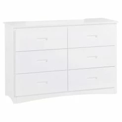 Coupon 👏 Lexicon Galen 48-inch 6 Drawers Transitional Wood 👗 Dresser In White 😉