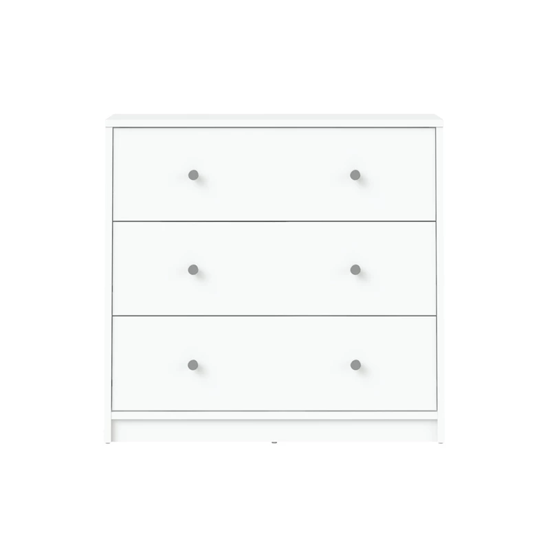 Brand new ⭐ Pemberly Row Contemporary Engineered Wood 3 Drawer Chest In White 😀 - Image 3