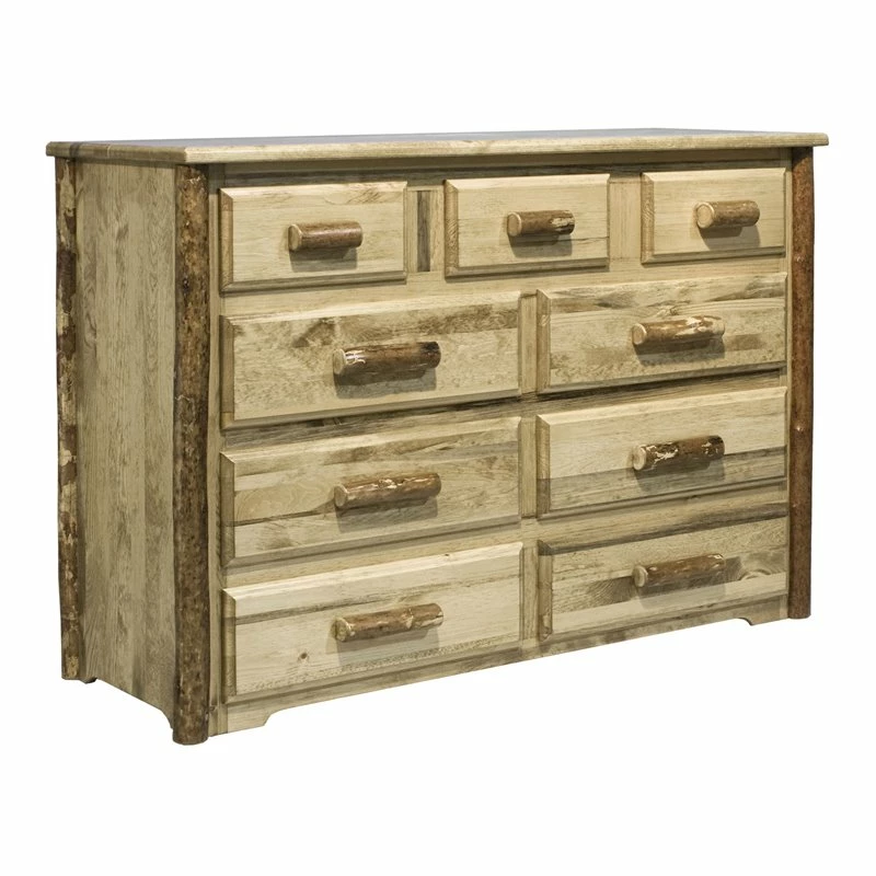 Coupon 🌟 Montana Woodworks Glacier Country Transitional Wood 👗 Dresser In Brown 🤩