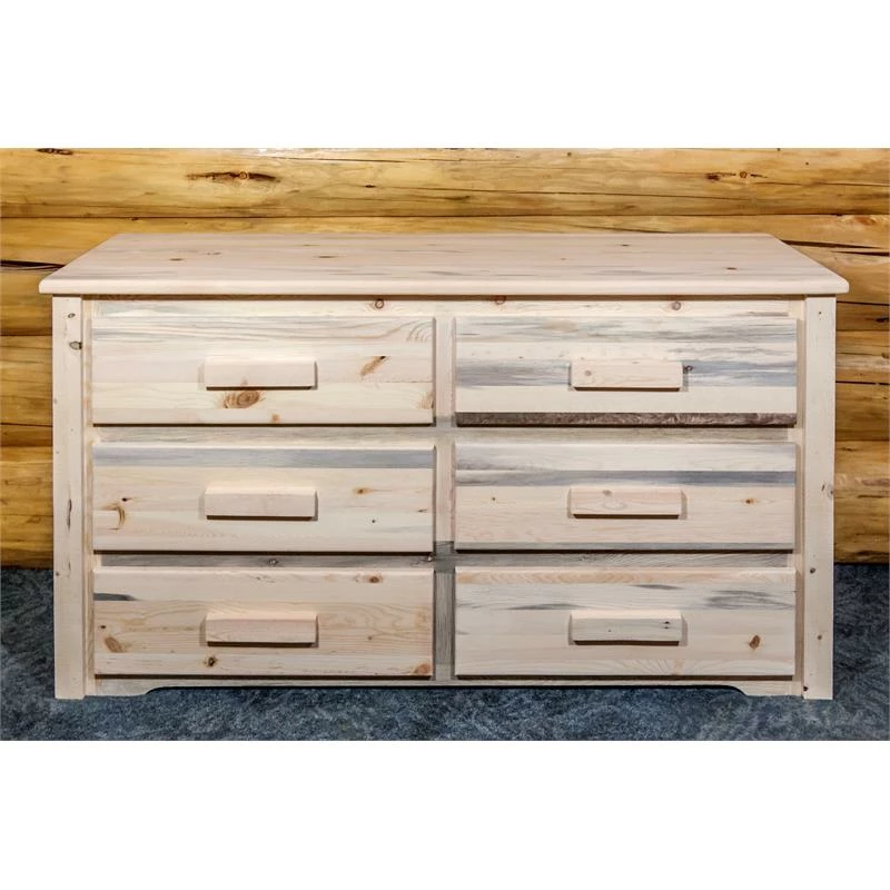 Brand new 👍 Montana Woodworks Homestead Transitional Solid Wood 👗 Dresser In Natural 😍 - Image 2