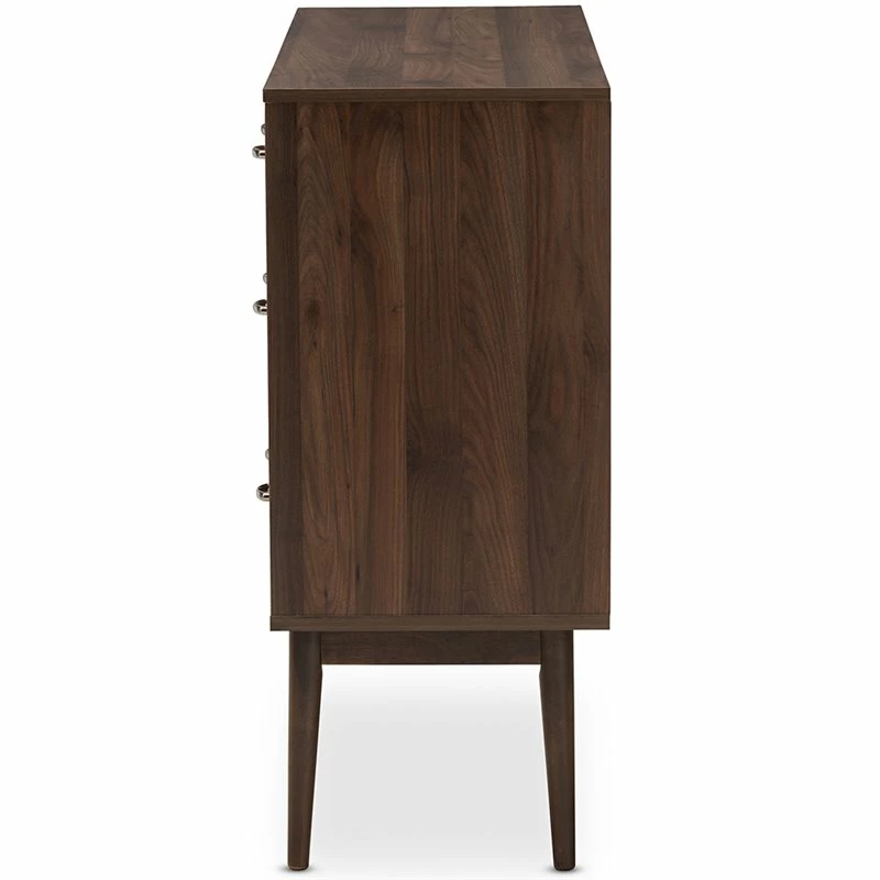 Best Pirce ⌛ Bowery Hill 6 Drawer Double 👗 Dresser In Walnut Brown 🎉 - Image 5