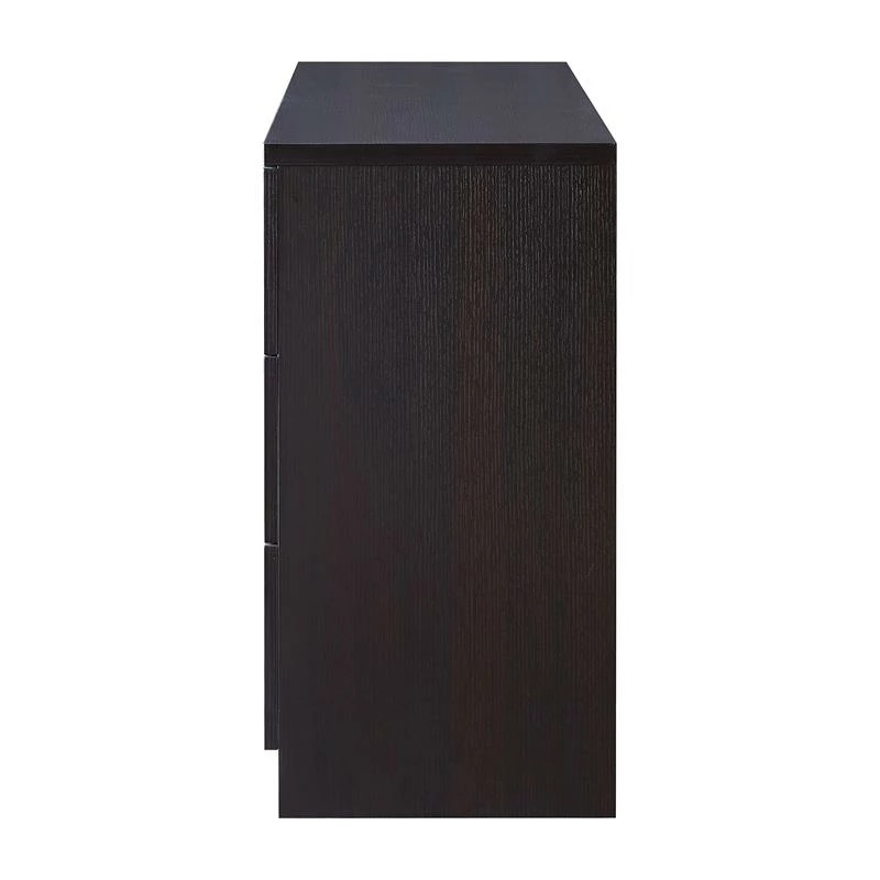 Flash Sale ⌛ Bowery Hill Contemporary Wood 👗 Dresser In Cappuccino ⌛ - Image 3