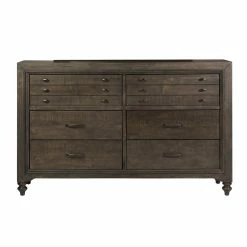 New ๐ฏ Bowery Hill 6 Drawer ๐ Dresser In Mahogany ๐ฅ