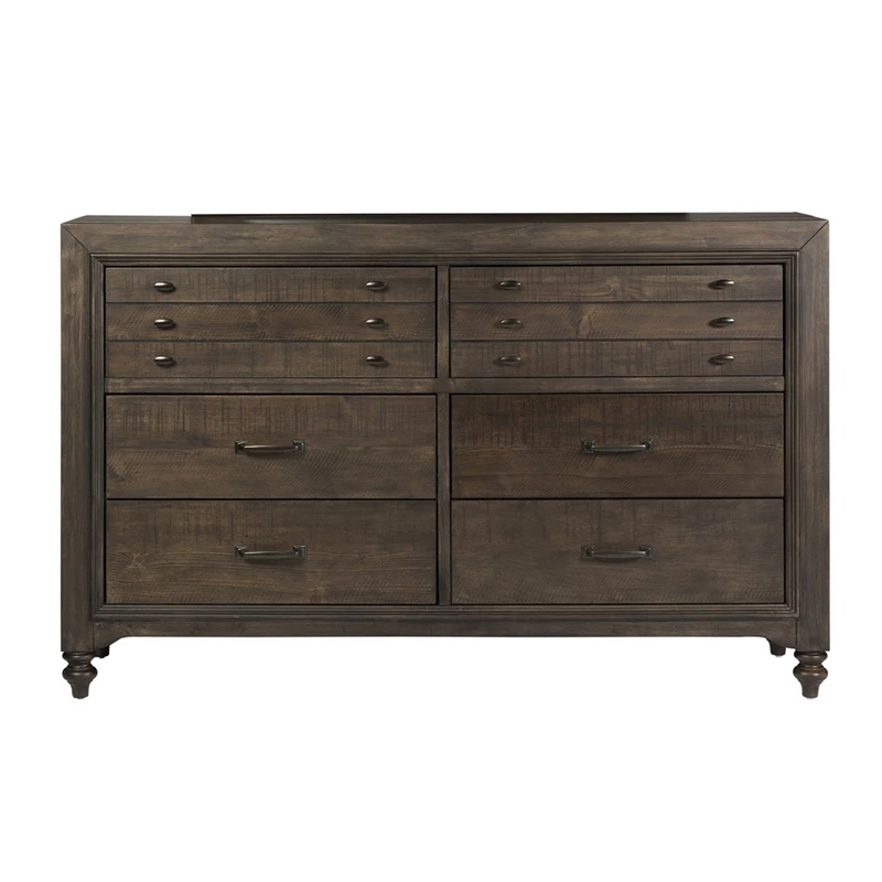 New ๐ฏ Bowery Hill 6 Drawer ๐ Dresser In Mahogany ๐ฅ