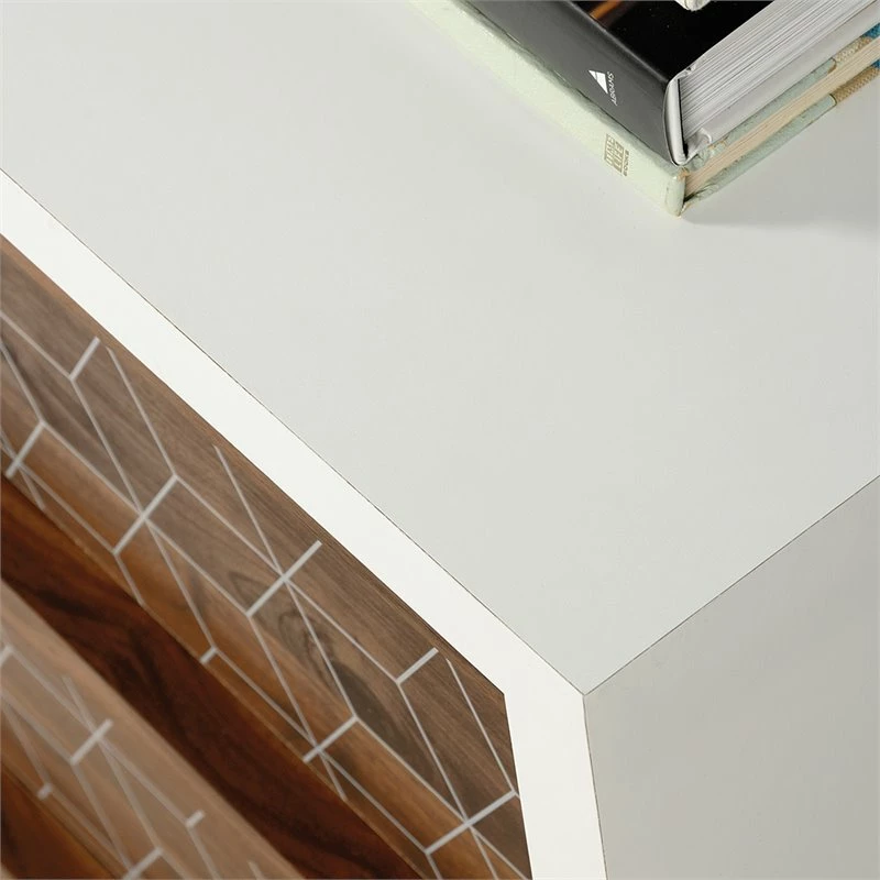 Top 10 ๐ Pemberly Row 6 Drawer Double ๐ Dresser In Soft White And Walnut ๐งจ - Image 7