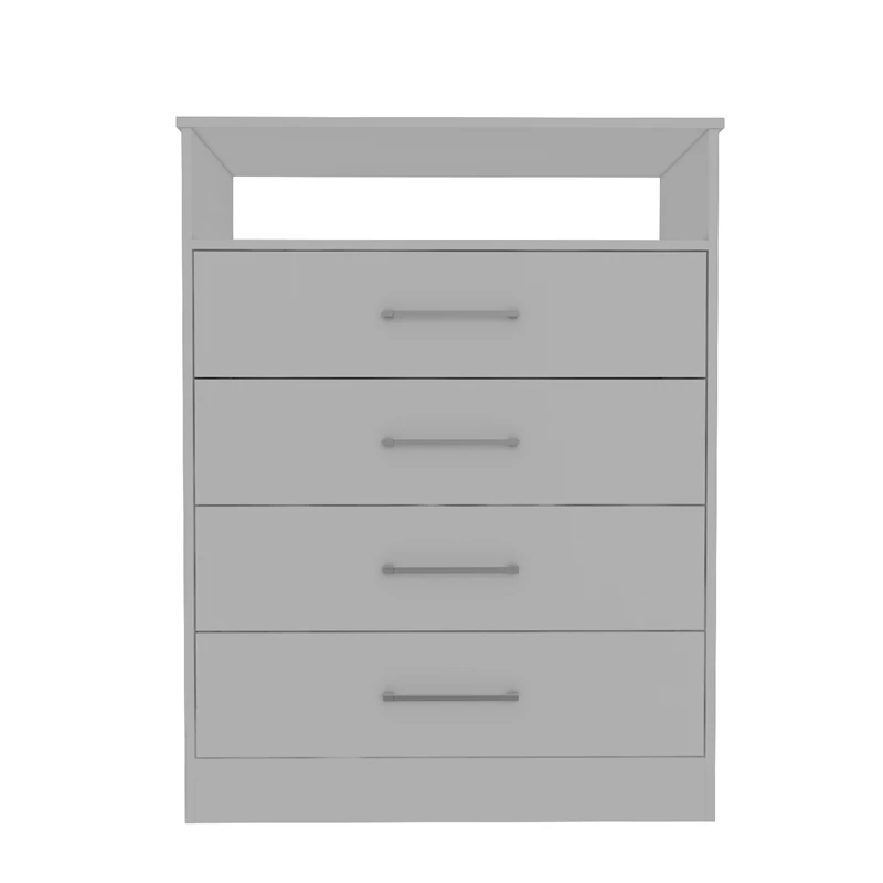 Best reviews of ๐ Bowery Hill 4-Drawers Bedroom ๐ Dresser In White ๐ - Image 9