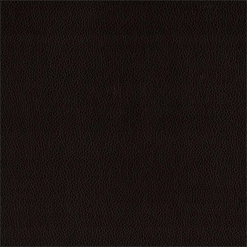 New ๐ Pemberly Row 6 Drawers Contemporary Faux Leather ๐ Dresser In Dark Brown ๐ - Image 5