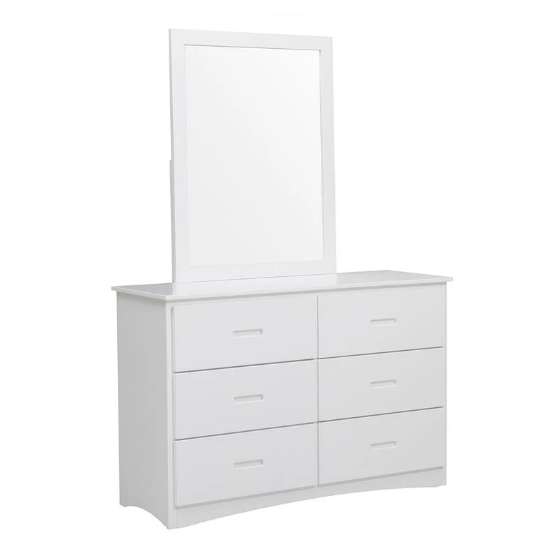 New ✔️ Pemberly Row 48-inch 6 Drawers Transitional Wood 👗 Dresser In White 🤩 - Image 4