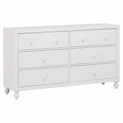 Best deal ❤️ Pemberly Row 6 Drawers Modern Wood 👗 Dresser In White 🎉