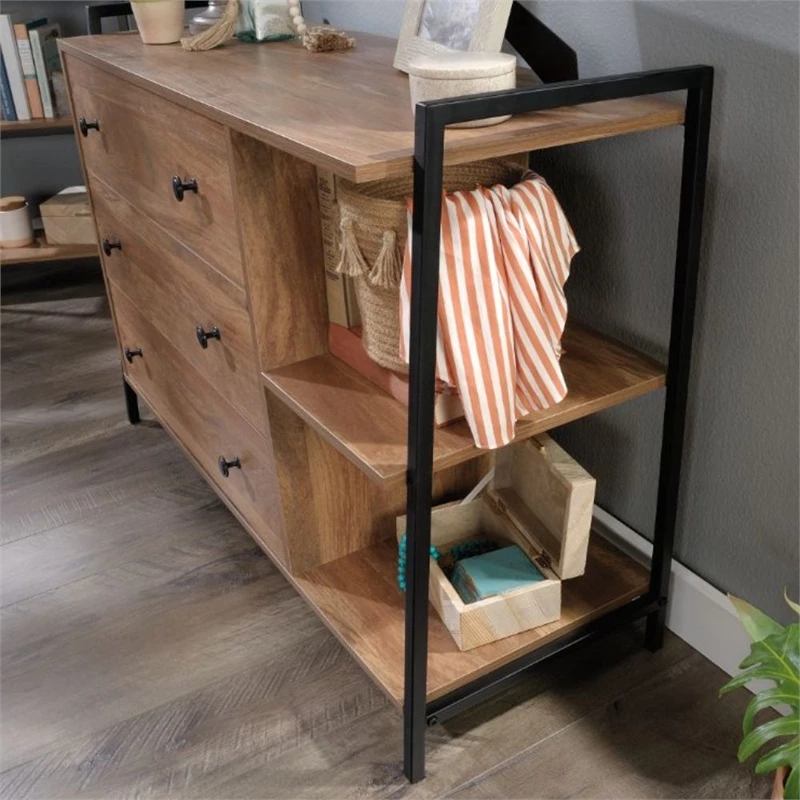 Budget ๐ฅฐ Sauder North Avenue Engineered Wood ๐ Dresser In Sindoori Mango Finish โจ - Image 4