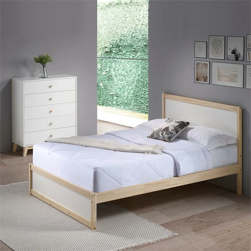 Flash Sale 🎉 Alaterre Furniture MOD 35"W 5-Drawer White Wood Chest 🎉 - Image 12