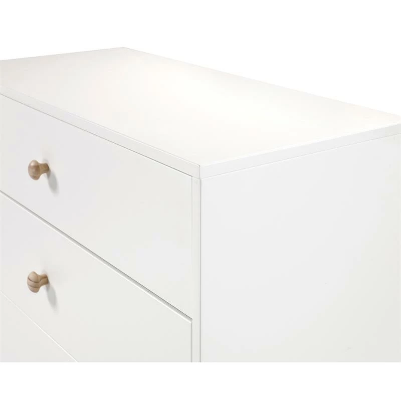 Flash Sale 🎉 Alaterre Furniture MOD 35"W 5-Drawer White Wood Chest 🎉 - Image 9