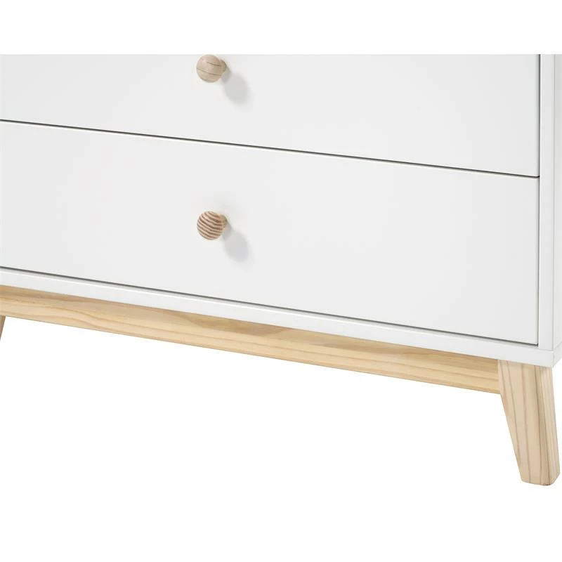 Flash Sale 🎉 Alaterre Furniture MOD 35"W 5-Drawer White Wood Chest 🎉 - Image 10