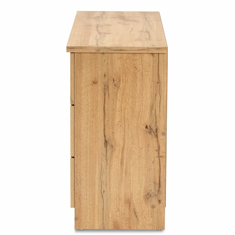Top 10 ๐ Bowery Hill 6-Drawer Oak Brown Finished Wood Storage ๐ Dresser ๐ - Image 4