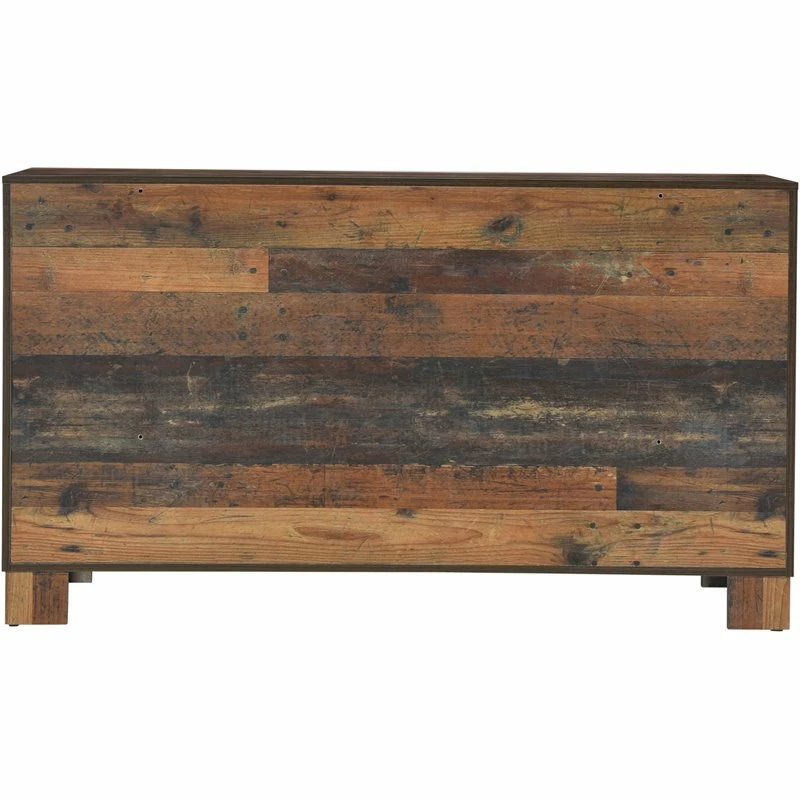 Coupon 💯 Coaster Sidney 6 Drawer 👗 Dresser In Rustic Pine 🥰 - Image 5