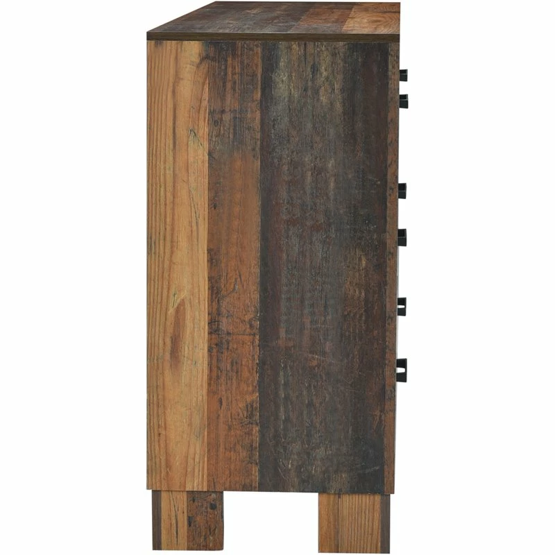 Coupon 💯 Coaster Sidney 6 Drawer 👗 Dresser In Rustic Pine 🥰 - Image 6