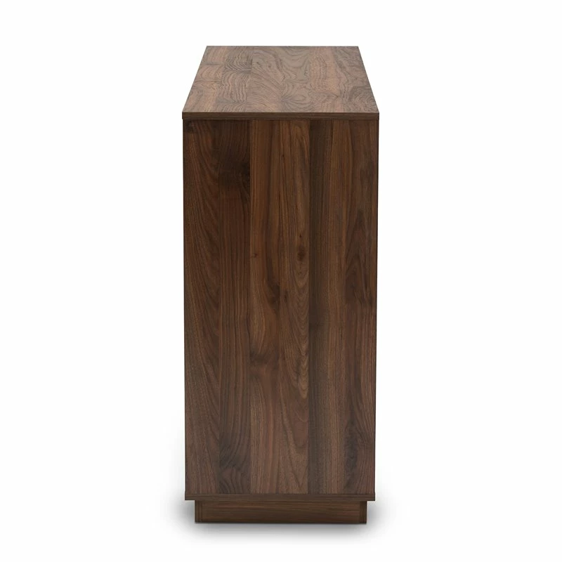 Coupon ✔️ Bowery Hill Mid-Century 6-Drawer Wood 👗 Dresser In White And Walnut 🎉 - Image 4