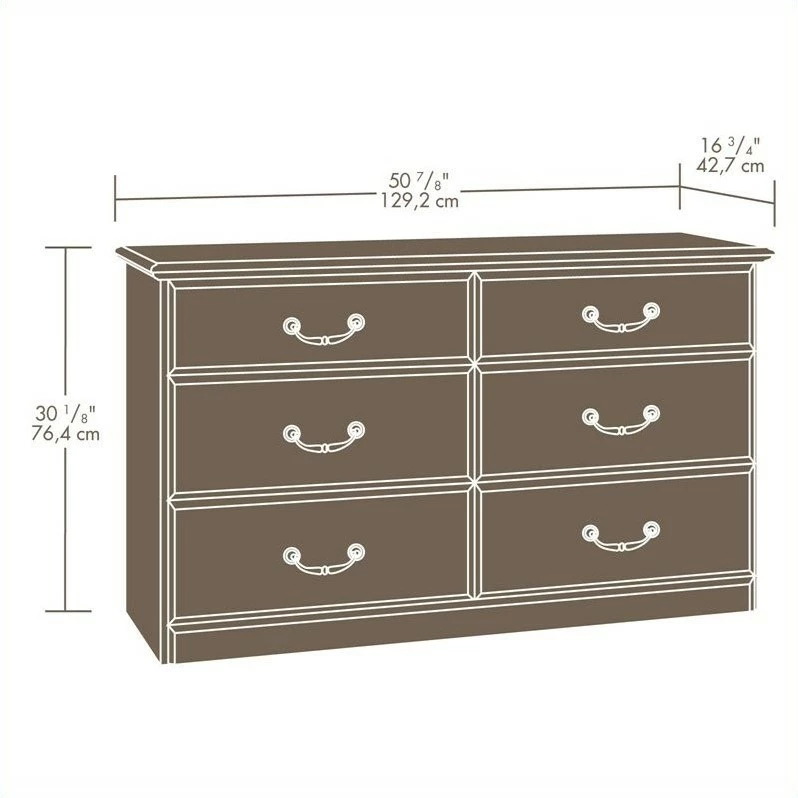 Discount ๐ฏ Sauder Orchard Hills ๐ Dresser In Carolina Oak Finish ๐ - Image 3