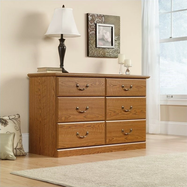 Discount ๐ฏ Sauder Orchard Hills ๐ Dresser In Carolina Oak Finish ๐ - Image 4