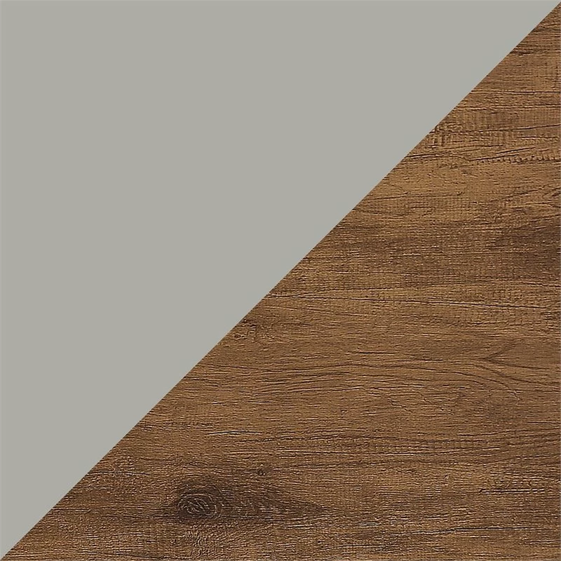 Discount 👍 Manhattan Comfort Rockefeller Wood Double Low 6-Drawer 👗 Dresser In Off White & Nature 😉 - Image 3