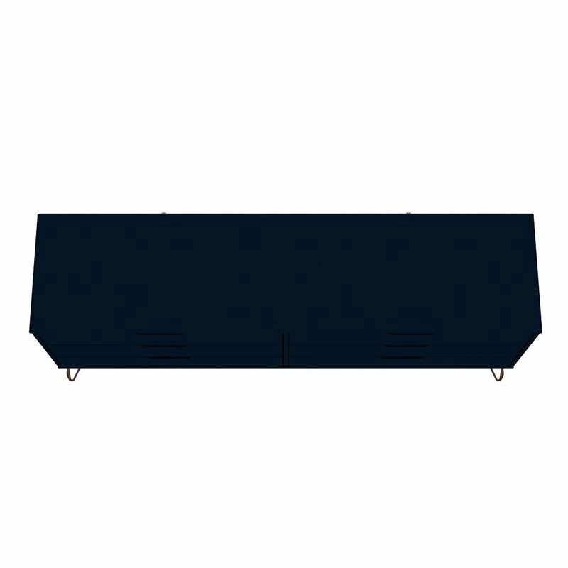 Cheapest 👏 Manhattan Comfort Rockefeller Wood Double Low 6-Drawer 👗 Dresser In Tatiana Midnight Blue ⭐ - Image 11