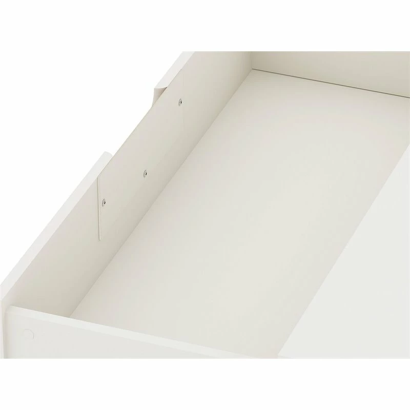 New ๐ฅ Manhattan Comfort Rockefeller Wood 2 Pc. 3 Drawer ๐ Dresser Set In White ๐ - Image 8