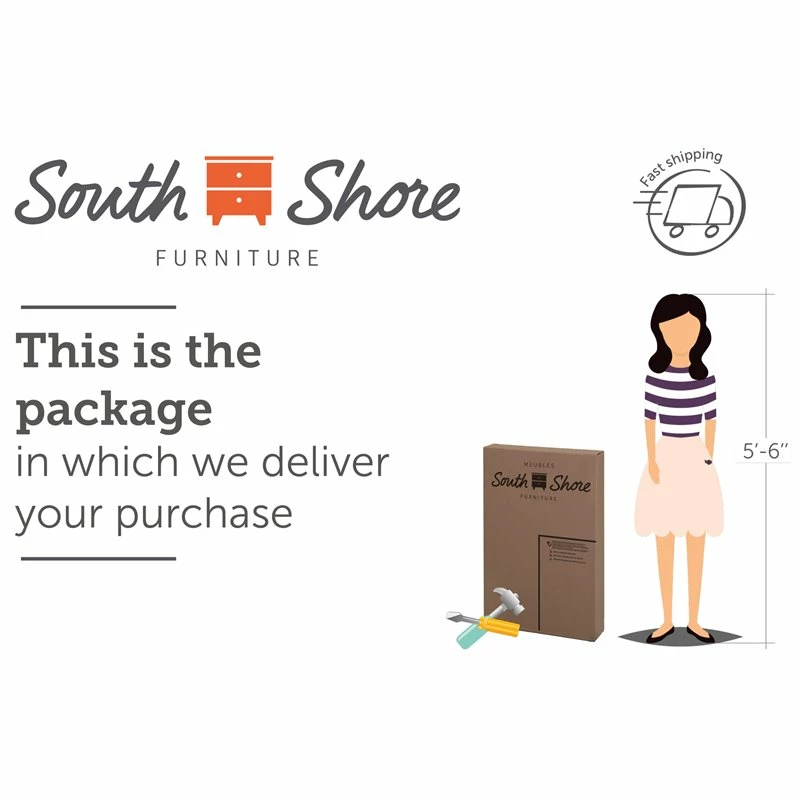 Discount 🌟 Home Square 2-Piece Furniture Set With Nightstand And 6-Drawer Double 👗 Dresser 🔥 - Image 12