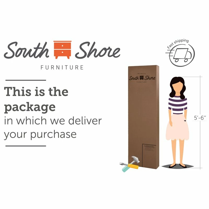 Discount 🌟 Home Square 2-Piece Furniture Set With Nightstand And 6-Drawer Double 👗 Dresser 🔥 - Image 4