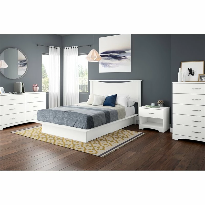 Discount 🌟 Home Square 2-Piece Furniture Set With Nightstand And 6-Drawer Double 👗 Dresser 🔥 - Image 10