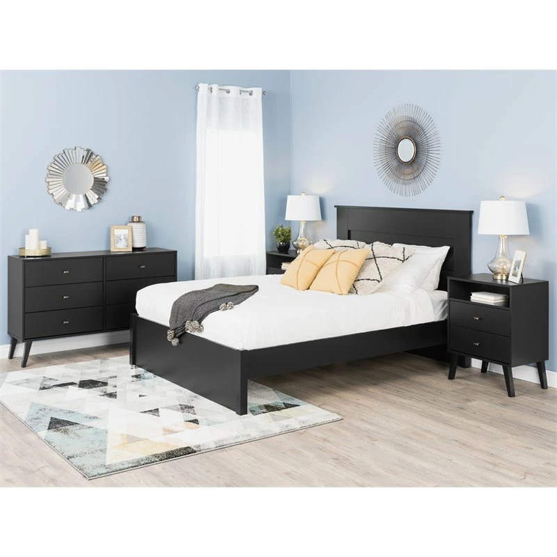 Best Pirce 🔥 Home Square 2-Piece Set With 2-Drawer Tall Nightstand & 6-Drawer Double 👗 Dresser 🌟 - Image 13