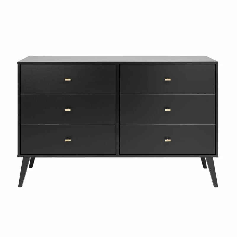 Best Pirce 🔥 Home Square 2-Piece Set With 2-Drawer Tall Nightstand & 6-Drawer Double 👗 Dresser 🌟 - Image 18