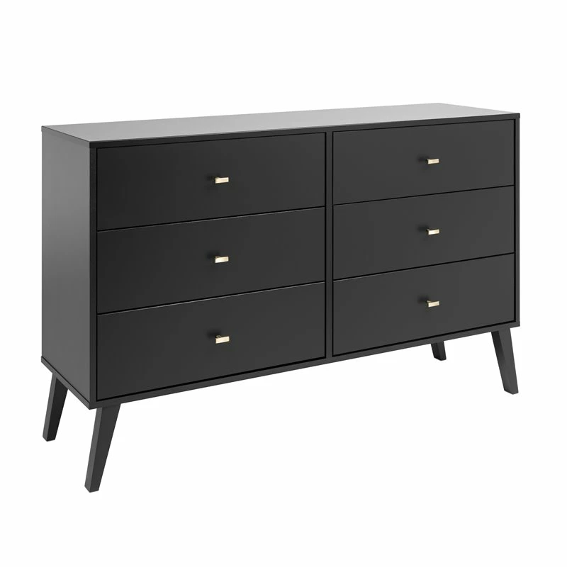 Best Pirce 🔥 Home Square 2-Piece Set With 2-Drawer Tall Nightstand & 6-Drawer Double 👗 Dresser 🌟 - Image 3
