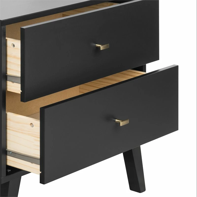 Best Pirce 🔥 Home Square 2-Piece Set With 2-Drawer Tall Nightstand & 6-Drawer Double 👗 Dresser 🌟 - Image 6