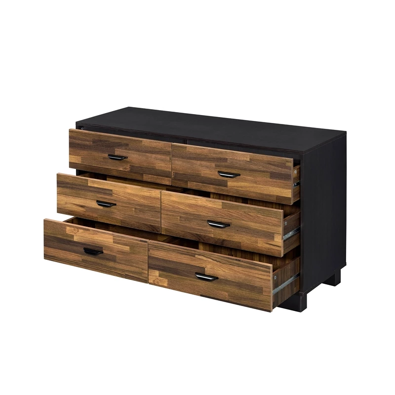 Best reviews of 💯 ACME Furniture ACME Eos 👗 Dresser In Walnut & Black Finish 🥰 - Image 3