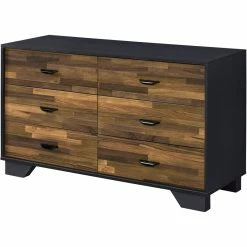 Best reviews of 💯 ACME Furniture ACME Eos 👗 Dresser In Walnut & Black Finish 🥰