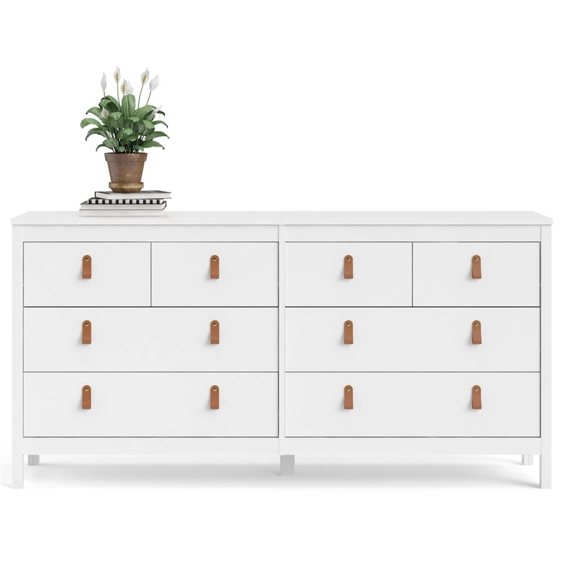Buy ๐ Tvilum Madrid 8 Drawer Double ๐ Dresser In White โ - Image 11