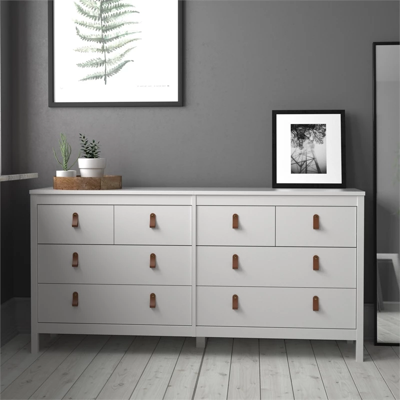 Buy ๐ Tvilum Madrid 8 Drawer Double ๐ Dresser In White โ - Image 8