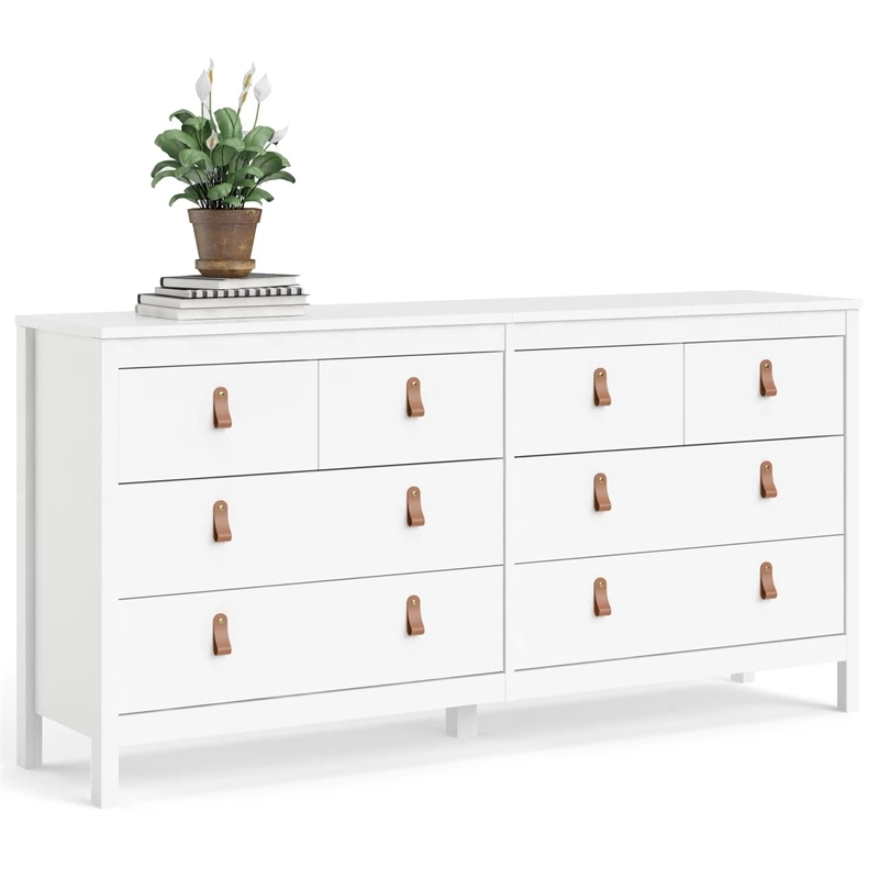 Buy ๐ Tvilum Madrid 8 Drawer Double ๐ Dresser In White โ - Image 9
