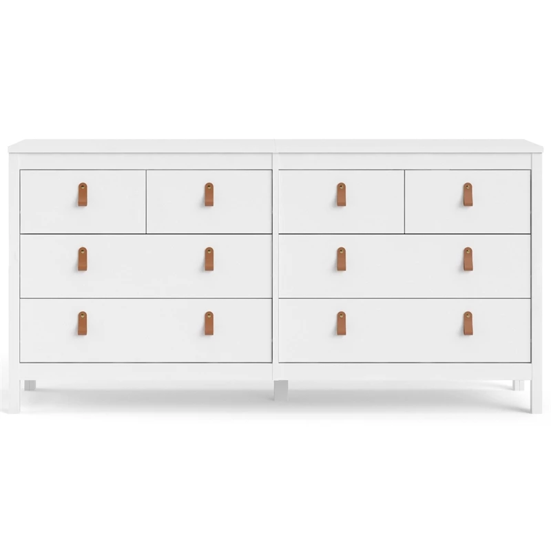 Buy ๐ Tvilum Madrid 8 Drawer Double ๐ Dresser In White โ - Image 2