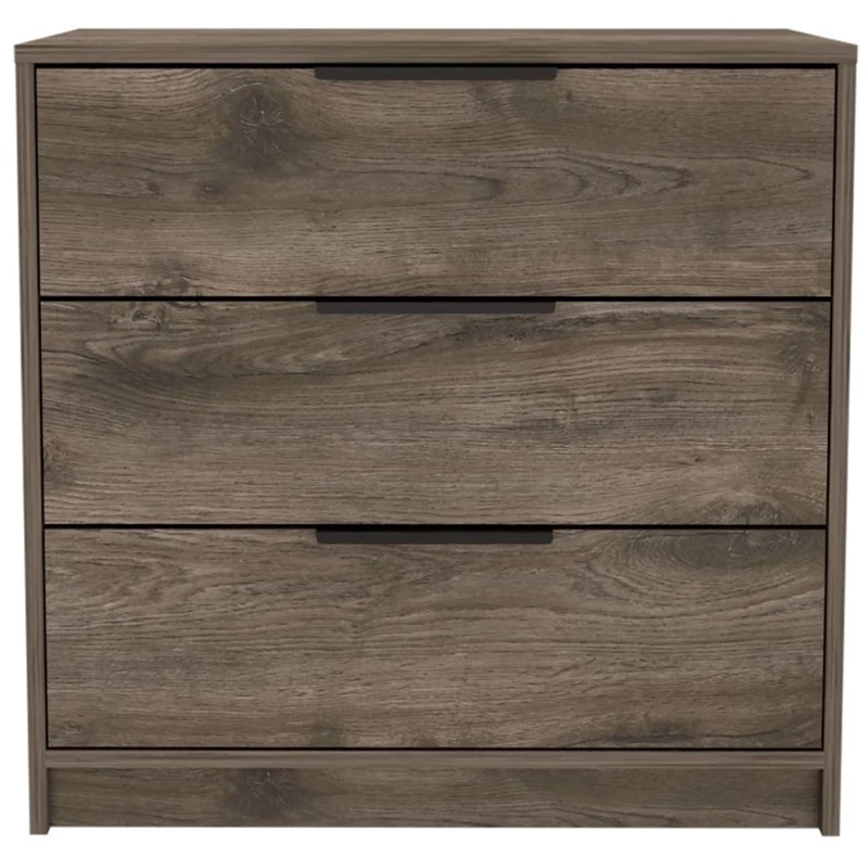 Coupon 😍 Tuhome Furniture TUHOME Kaia 3 Drawers 👗 Dresser - Dark Brown Engineered Wood -For Bedroom 🌟