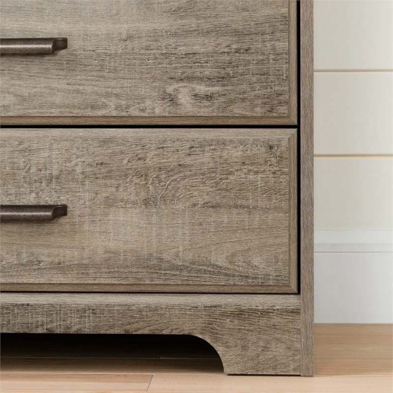 Budget 👏 Pemberly Row Farmhouse 8 Drawer 👗 Dresser In Weathered Oak 😀 - Image 5