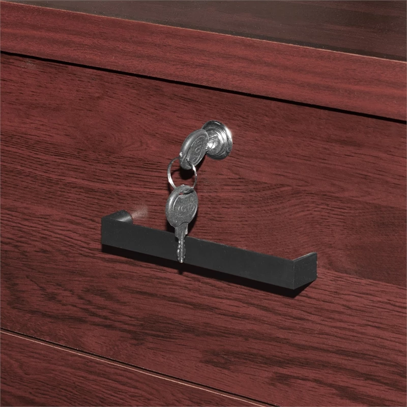 Cheapest โค๏ธ Better Home Products Cindy 7 Drawer Chest Wooden ๐ Dresser With Lock In Mahogany ๐ - Image 5