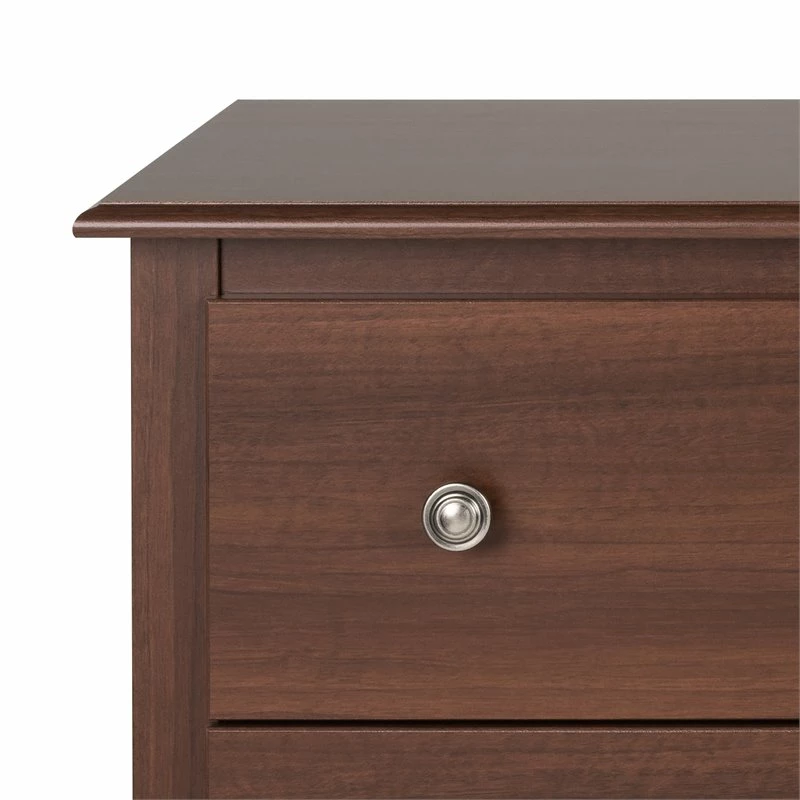 Best deal 😀 Prepac Monterey 8-Drawer Transitional Composite Wood 👗 Dresser In Cherry Brown ⭐ - Image 4