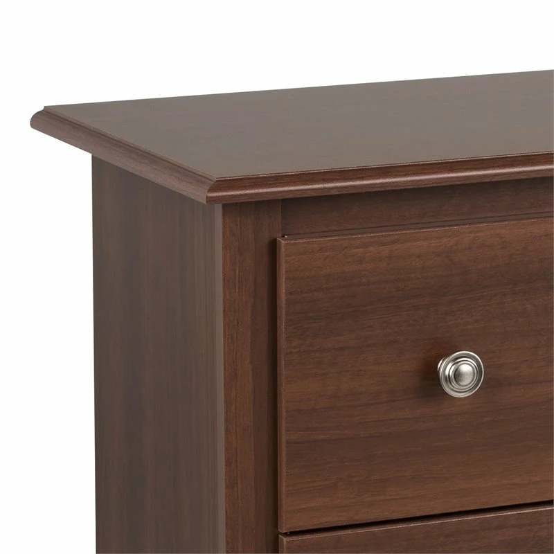 Best deal 😀 Prepac Monterey 8-Drawer Transitional Composite Wood 👗 Dresser In Cherry Brown ⭐ - Image 6