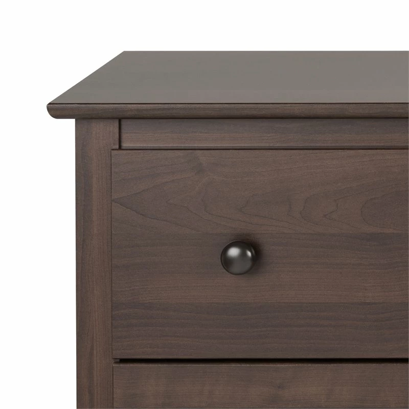 Budget 🥰 Prepac Fremont 8-Drawer Transitional Composite Wood 👗 Dresser In Espresso 😀 - Image 6