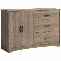 Best deal 🤩 Sauder Beginnings Engineered Wood 3-Drawer Bedroom 👗 Dresser In ☀️ Summer Oak 😍